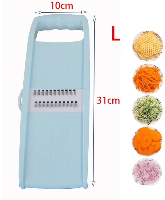 5-in-1 Manual Vegetable Slicer & Chopper