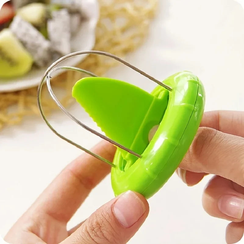 EMESA HOME Kiwi Fruit Opener & Peeler – 2-in-1 Kiwi Spoon & Splitting Tool for Easy Peeling, Cutting & Scooping